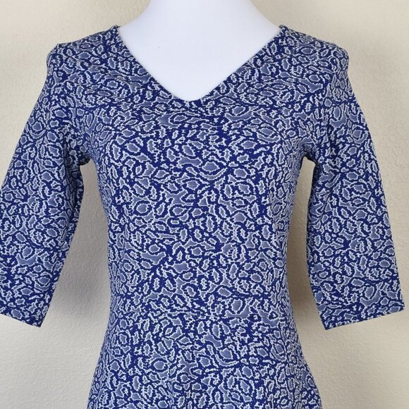 Leota Jacquard Printed Fit and Flare Dress - Picture 3 of 8